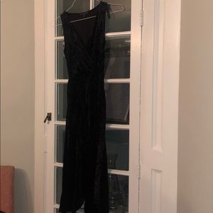 One Clothing Velvet Romper